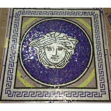 Wandgemälde Glas Mosaik Muster Kunst Mosaik Fliese (HMP761)